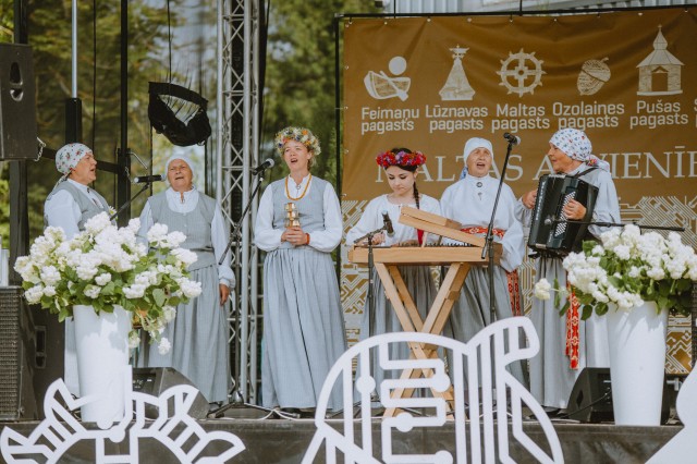 Uzstājoties Rēzeknes novada dienas pasākumā / 2025